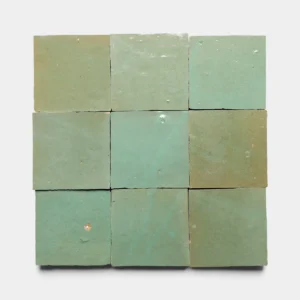 HANDMADE MOROCCAN ZELLIGE-4x4 TIDEPOOL